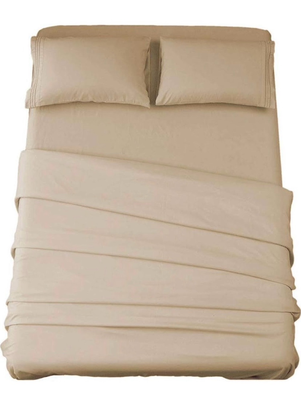 Sonoro Kate Microfiber Bed Sheet Set - 1800 Thread Count 16” Deep Pocket - Full